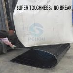 Wear resistance HDPE ground protection mats for construct