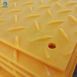 Cost Effective Yellow UHMWPE Ground Protection Mats for Oil Fields, Drilling Sites and Utility Maintenance