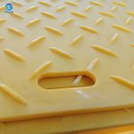 Cost Effective Yellow UHMWPE Ground Protection Mats for Oil Fields, Drilling Sites and Utility Maintenance