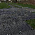 HDPE Mats Ground Temporary Plastic Road Mats Ground Protection Mats