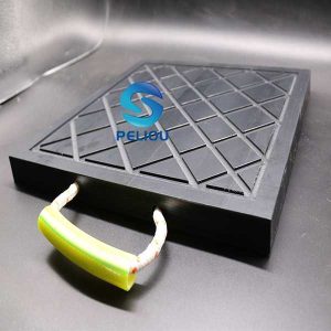 Outrigger pads Customized Uhmwpe/hdpe Plastic Crane or track Outrigger Pads With Hand