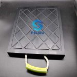UHMWPE 100%  Truck Mounted Crane Outrigger Pads for Concrete Pump