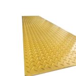 Customized Heavy Equipment Ground Protection Board HDPE Mats Construction Floor Manufacturing Excavator Road Ground Protection Mats