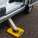 Outrigger Crane Pads with Handles