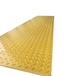 Customized Heavy Equipment Ground Protection Board HDPE Mats Construction Floor Manufacturing Excavator Road Ground Protection Mats