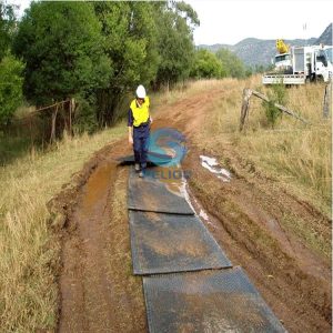 Why can hdpe plastic road mats protect the ground?