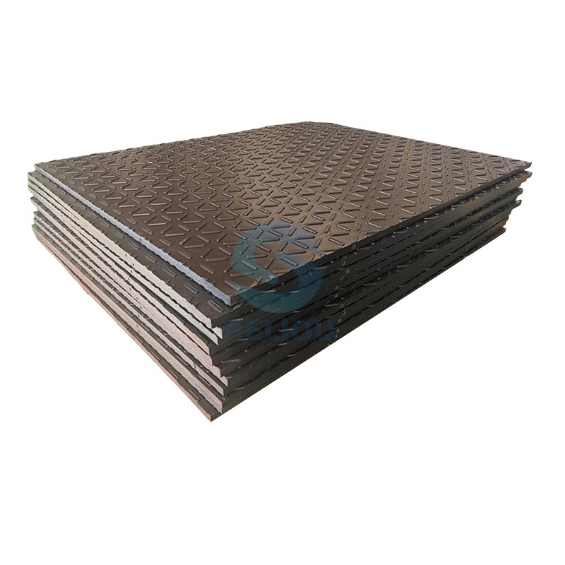 HDPE Plastic Outdoor Ground Protection Mobile Road Plastic Oil Drilling Rig Floor Mats For Sale
