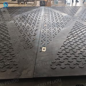 Heavy Duty Interlocking Rig Dura Oil Field Composite Hollow Uhmwpe Ground Protection Mat