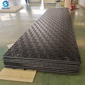 HDPE Plastic Outdoor Ground Protection Mobile Road Plastic Oil Drilling Rig Floor Mats For Sale